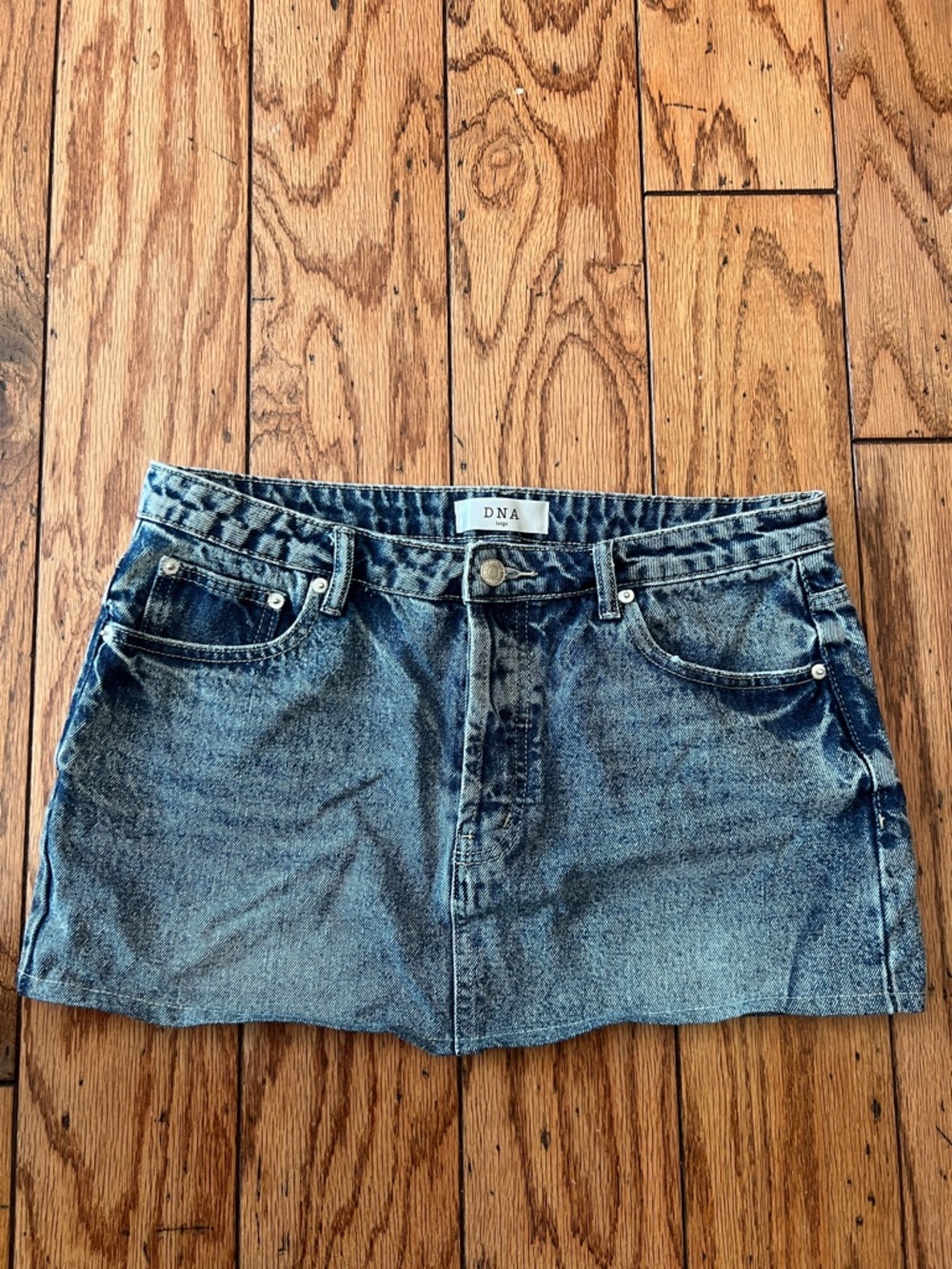 DNA Denim Mini Skirt
